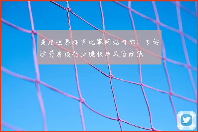 走进世界杯买比赛网站内部：专访运营者谈行业现状与风险防范